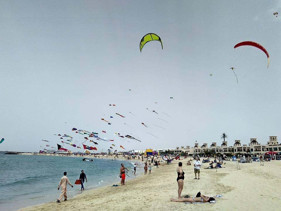 Kite Beach in Dubai