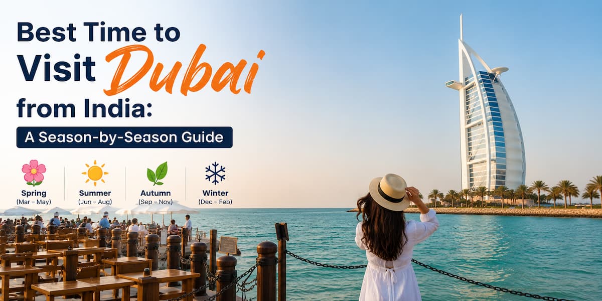 Best Time to Visit Dubai from India A Season-by-Season Guide