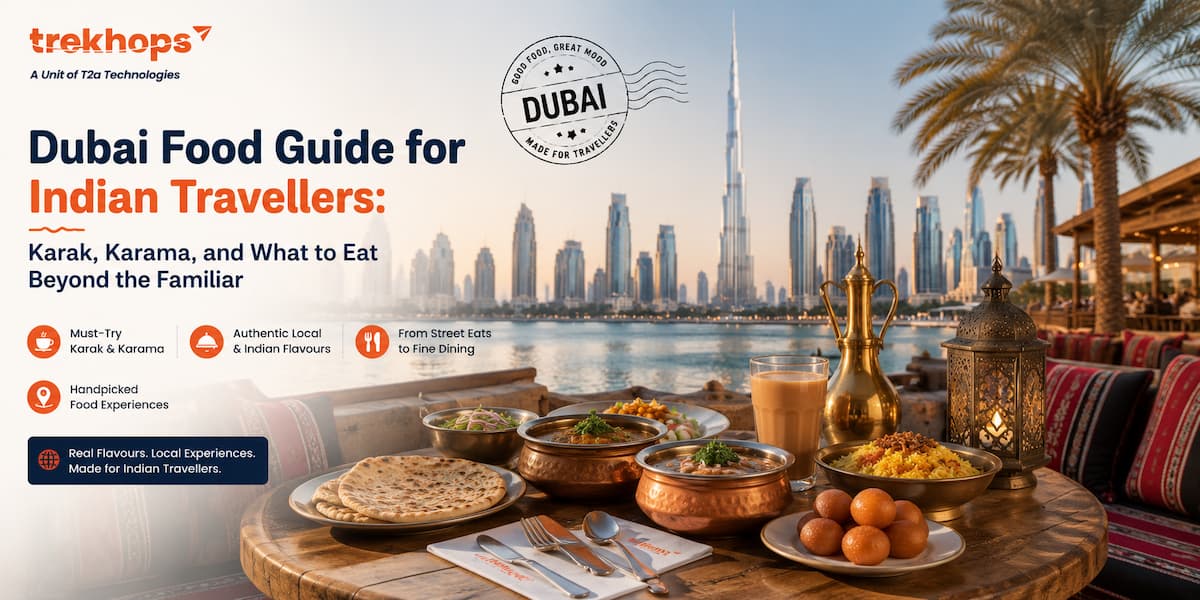 Dubai Food Guide for Indian Travellers Karak, Karama, and What to Eat Beyond the Familiar