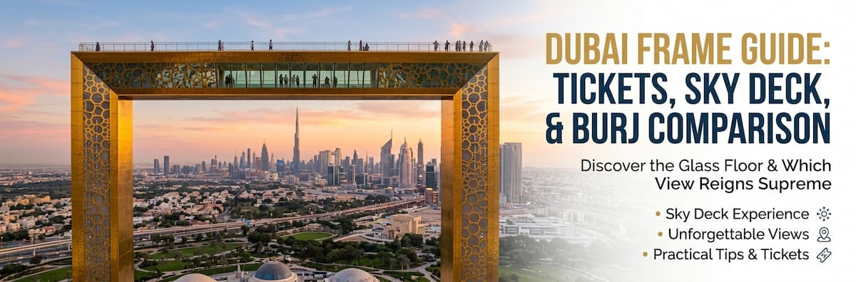 Dubai Frame Guide Tickets, the Sky Deck Glass Floor, and Whether It Beats the Burj