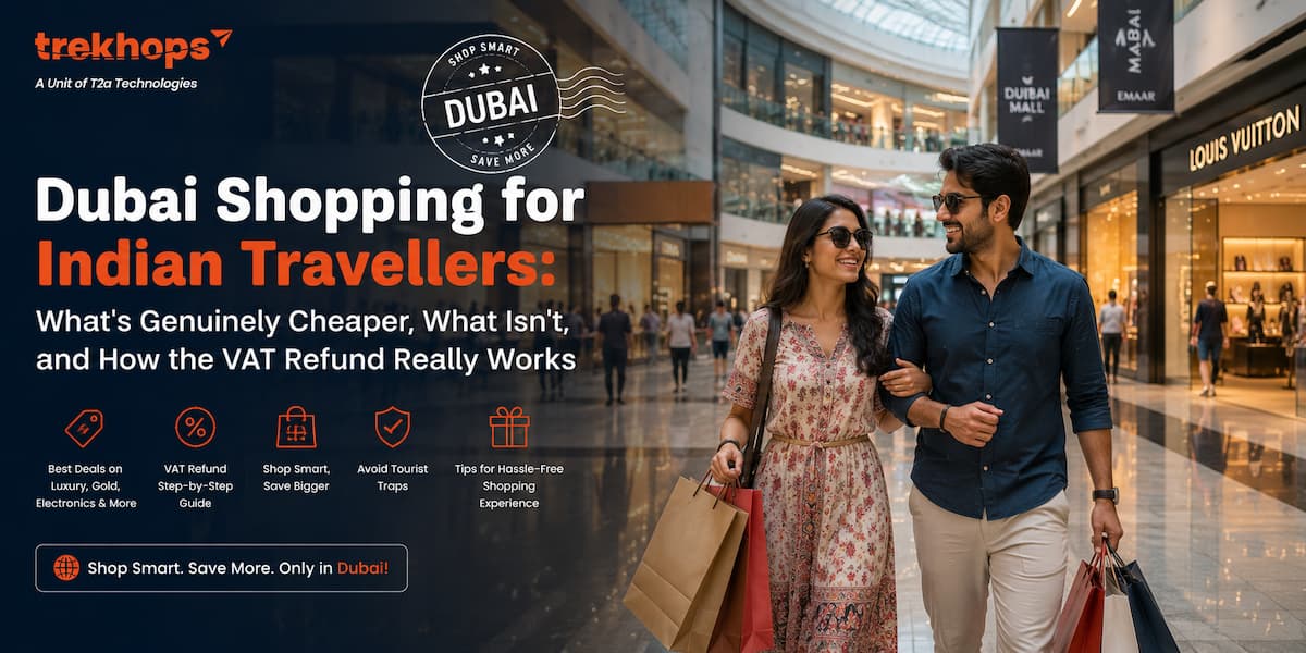 Dubai Shopping for Indian Travellers What's Genuinely Cheaper, What Isn't, and How the VAT Refund Really Works
