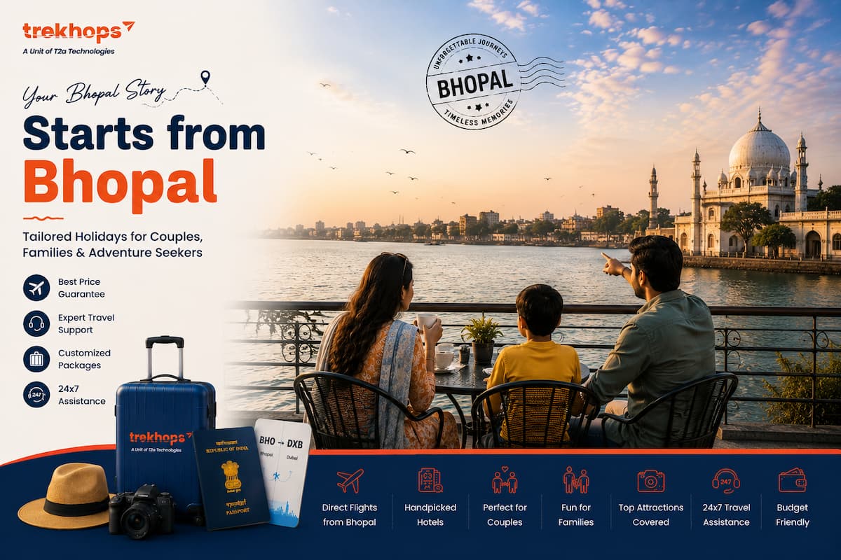 Dubai Tour Packages from Bhopal 2