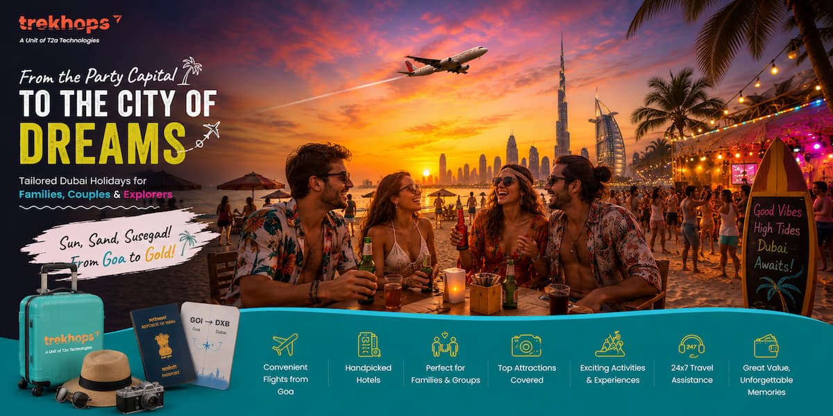 Dubai Tour Packages from Goa
