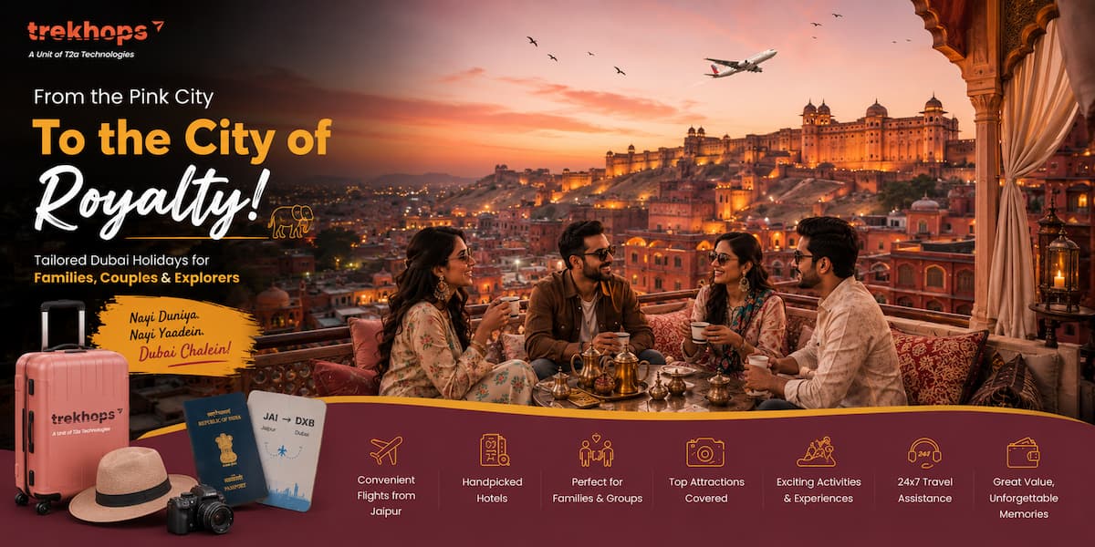 Dubai Tour Packages from Jaipur