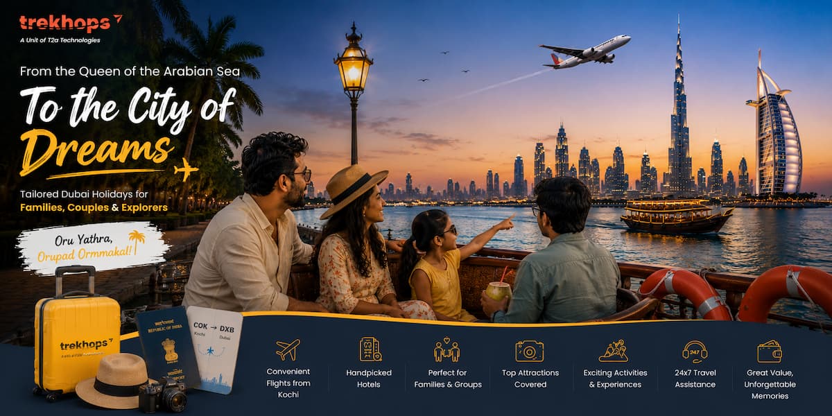 Dubai Tour Packages from Kochi