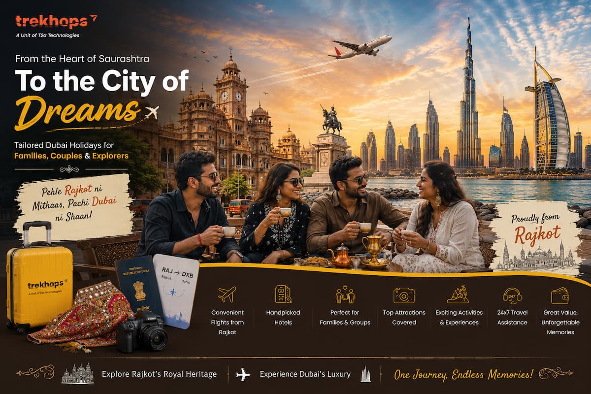 Dubai Tour Packages from Rajkot