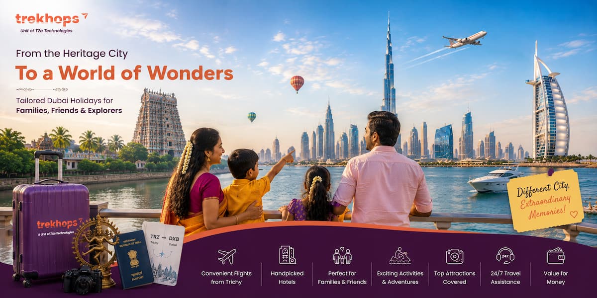 Dubai Tour Packages from Trichy