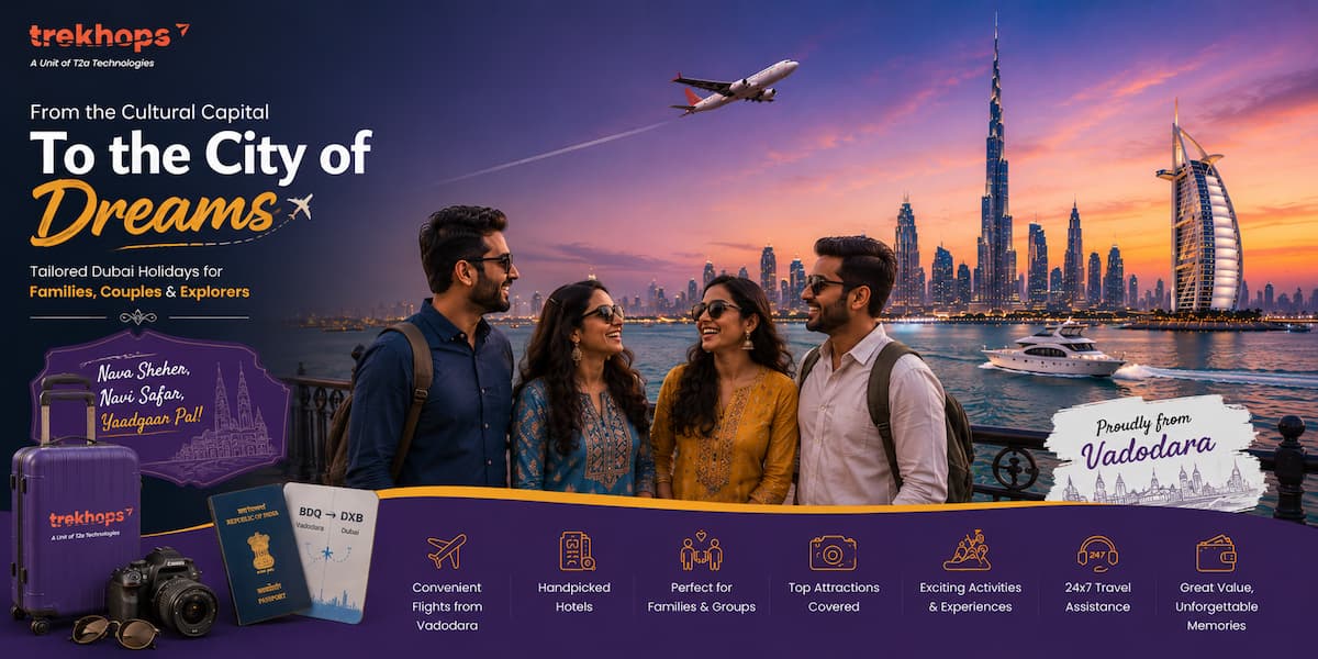 Dubai Tour Packages from Vadodara