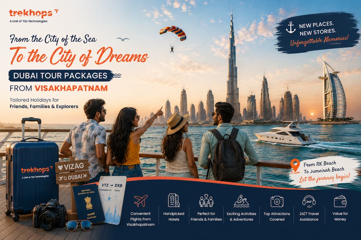 Dubai Tour Packages from Visakhapatnam