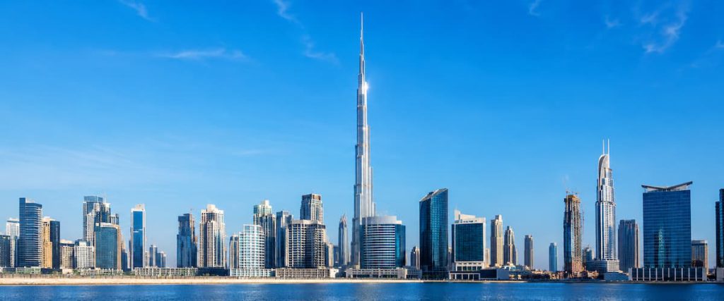 Best Time to Visit Dubai from India: A Season-by-Season Guide (2026) 1 Dubai skyline and burj khalifa under clear winter blue sky