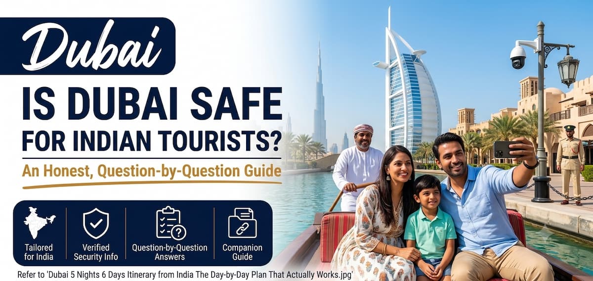 Is Dubai Safe for Indian Tourists An Honest, Question-by-Question Guide