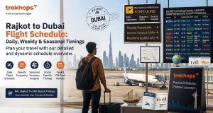 Rajkot to Dubai Flight Schedule: Daily, Weekly and Seasonal Timings